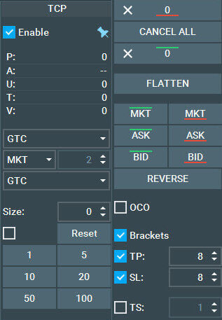 Bookmap trading interface